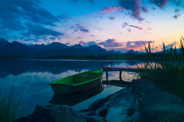 Blaue Stunde Hopfensee