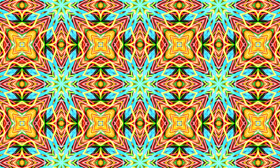 Red kaleidoscope sequence patterns. 4k Abstract multicolored motion graphics background. Or for yoga, clubs, shows, mandala, fractal animation. Beautiful bright ornament. Seamless loop.