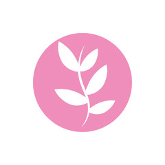 branch with leafs block and line style