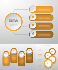Bundle infographic elements.