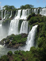 Fototapeta premium Paisajes de las cataratas de Iguazú