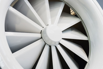 metal fan for cooling ventilation and air conditioning systems