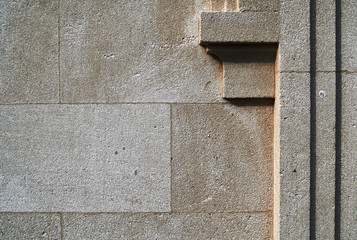 closeup of architectural element for background or texture
