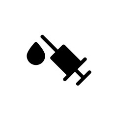 Vector illustration, syringe icon design