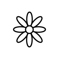 beautifull flower garden spring line style