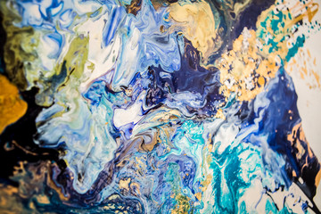 Naklejka premium Fluid abstact artworks.