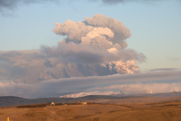 Erupción del Eyjafjallajökull de 2010, volcán de Islandia