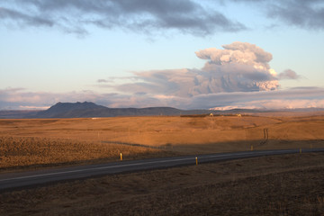 Erupción del Eyjafjallajökull de 2010, volcán de Islandia