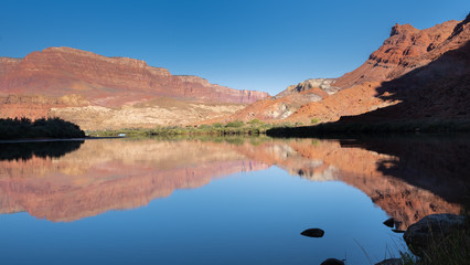 Fototapeta premium Colorado river and peaceful scenic view