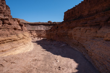 red canyon in the desert, Arizona 