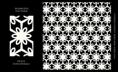 Vector Seamless Pattern, Geometric Seamless Pattern, Pattern Background, Abstract Seamless Pattern Background.