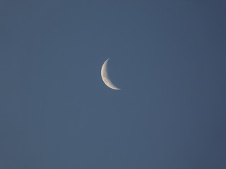 Obraz na płótnie Canvas Moon in day