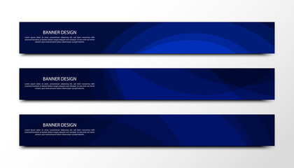 Abstract vector banners with bright geometric background / annual report / design templates / future Poster template design