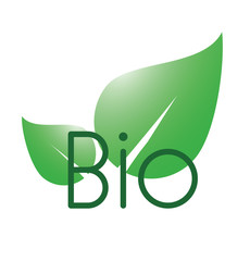 Logo pour support alimentaire Bio 