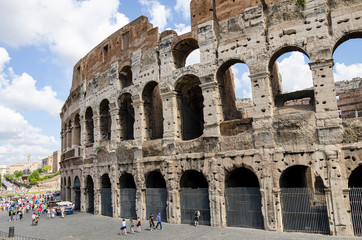 Naklejka premium Coliseum of Rome