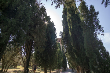 Sant'Anna in Camprena convent in Pienza Tuscany Italy