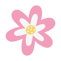 flower petal flourish decoration icon