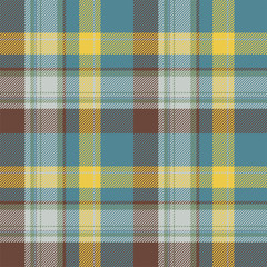 Tartan scotland seamless plaid pattern vector. Retro background fabric. Vintage check color square geometric texture.