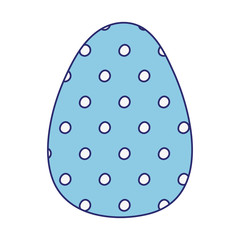 happy easter egg traditional decoration season icon