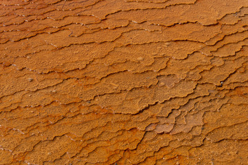 Badab-e Suurt Waterspring Iran Orange