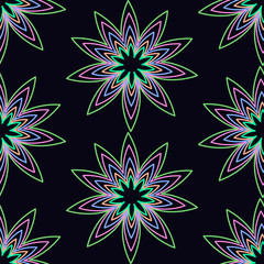 Darkness of ocean depths