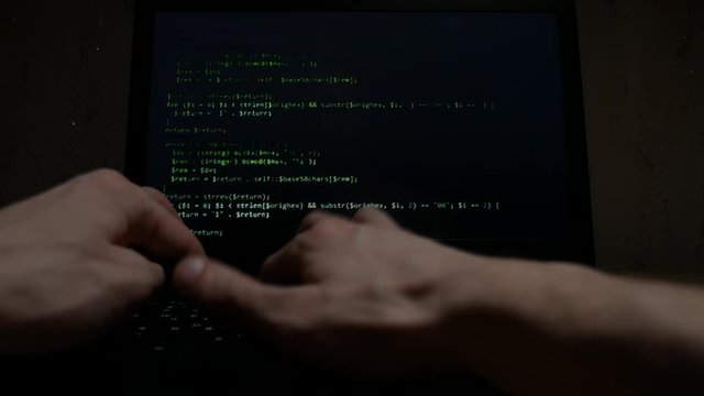 a hacker cracked an Internet code, an attacker was working on his computer