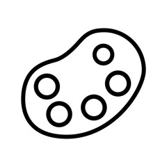 palette paint colors line style icon