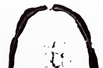 Black and white hand painted acrylic background.