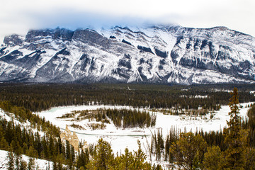 lake in mountains