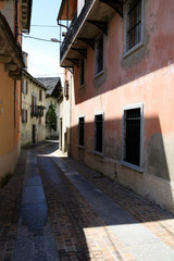 Craveggia (VCO), Italy - June 2, 2018: Craveggia village, Vigezzo Valley, VCO, Piedmon, Italy