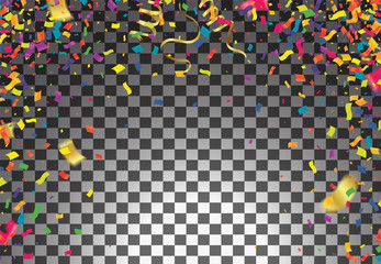 Birthday party festive Bright Background with Balloons