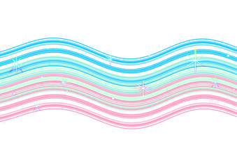 背景素材: 光と波