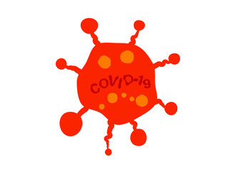 Corona Virus icon COVID-19