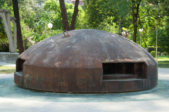 Pillbox Bunker In Tirana, Albania