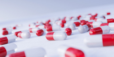 Pille, Medikament, Wirkstoff oder Konzept Pharma