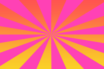 An abstract colorful sunburst background image.
