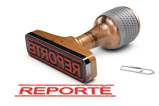 Reporter une r&eacute;union. Replanification d'un &eacute;v&egrave;nement.