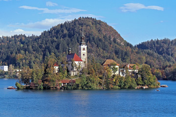 Fototapeta premium Slovenia Bled lake