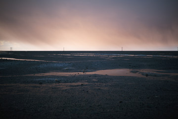 COVID-19 SARS virus lockdown deserted landscape 