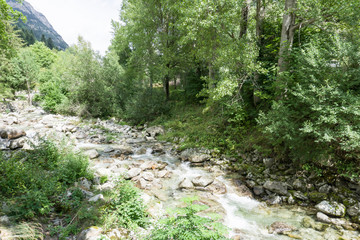 Cascade Boi valley Lleida Catalunya Spain