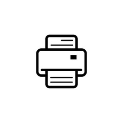 fax, web icon. vector design