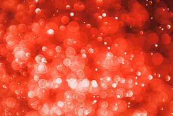 Ruby red bokeh background with soft blur bokeh light effect, background bokeh