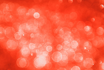 Ruby red bokeh background with soft blur bokeh light effect, background bokeh