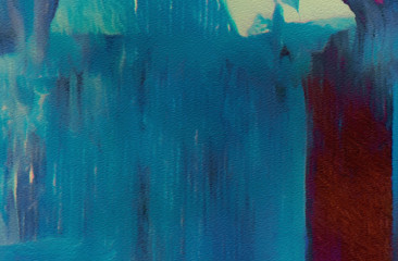 Abstract painting oil background texture.