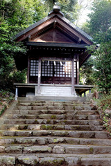 伊豆山神社（伊豆権現）の祖霊社の風景