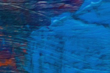 Multicolor brush strokes in oil structure. Grunge fine art mixed media texture. Artistic detailed background. Interesting designed pattern. Prints backdrop.