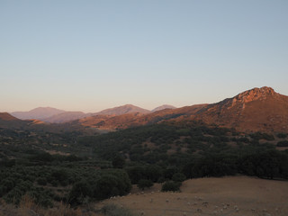 Naklejka premium Greece Crete island South Crete Plakias 