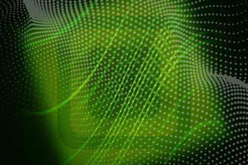 Obraz premium abstract, green, design, wallpaper, illustration, technology, pattern, graphic, wave, light, digital, art, web, texture, backdrop, energy, concept, futuristic, backgrounds, business, space, shape