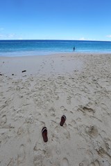 sable blanc des Seychelles