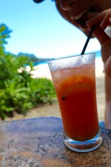 Jus de fruit frais